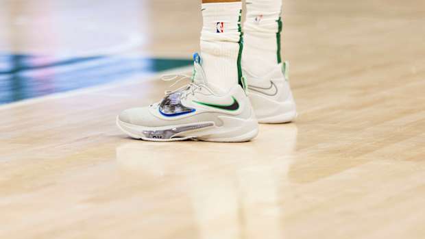 Nike Zoom Freak 3 worn by Giannis Antetokounmpo.